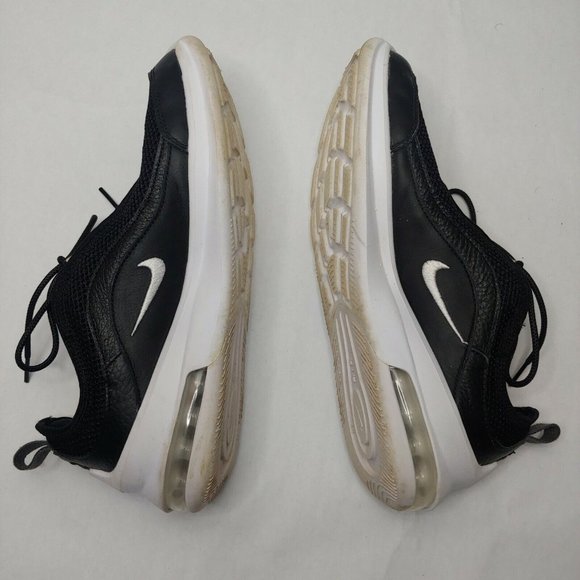 Nike Air Max Estrea Womens 9 Black Athletic Shoes Black White - Picture 2 of 11
